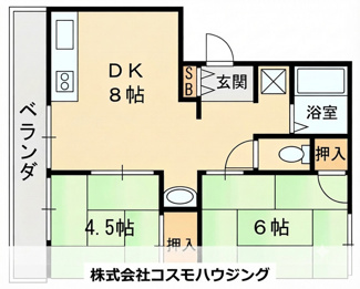 【間取り】 | フジイハイツ