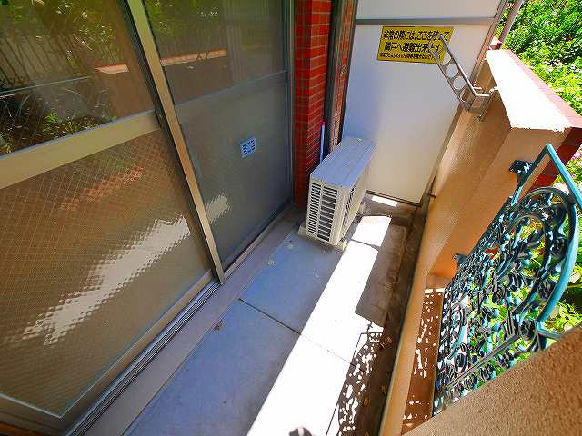 LA RIVIERE OKAMOTOのバルコニー|落ち着いた時間を過ごせるバルコニーです