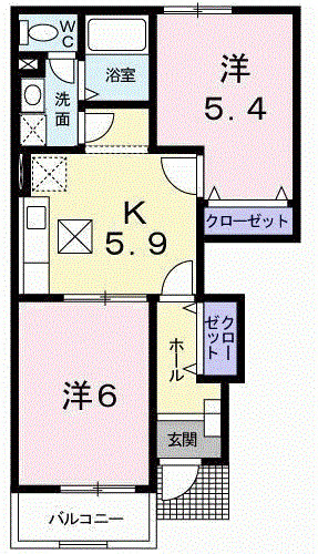【間取り】 | マルグリットⅠ