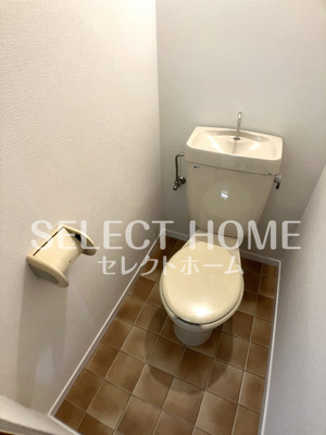 【トイレ】 | アーバン東蔵前 | 落ち着いた色調のトイレです