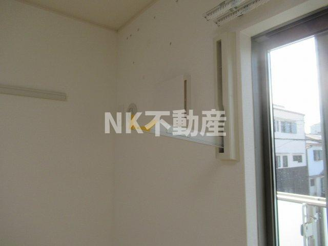 【設備】 | カシータ・ソル（徳庵賃貸） | 室内物干しです