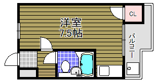 RIZEONE富田林レジデンスⅠの間取り