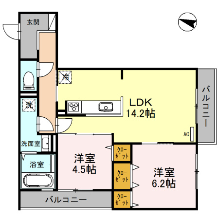 【間取り】 | malie神州