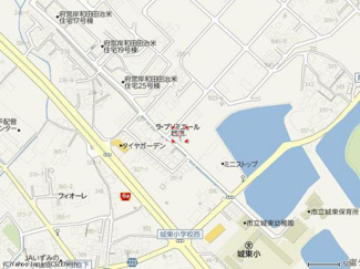 【地図】 | ラ・プリミエール城東　Ａ