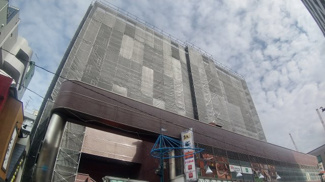 【外観】 | 外壁工事中です。