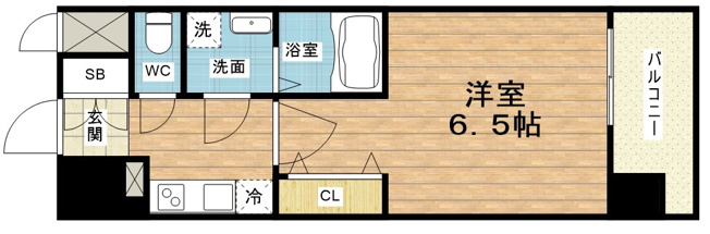 【間取り】 | ファーストフィオーレ難波クレシア