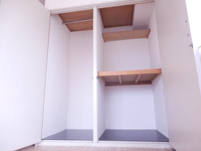 サニーハイツ西ノ京（旧サニーハイツイカイ）の収納|クローゼット