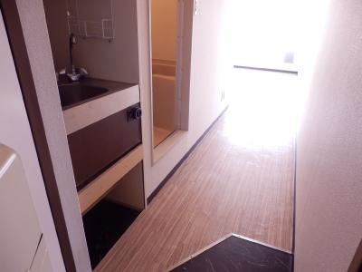 サニーハイツ西ノ京（旧サニーハイツイカイ）の内装|玄関から