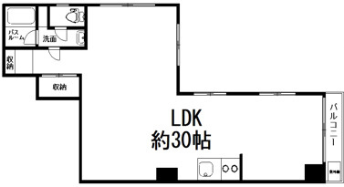 【間取り】 | 第三長門ビル