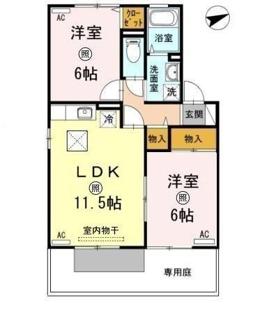 プレミールの間取り