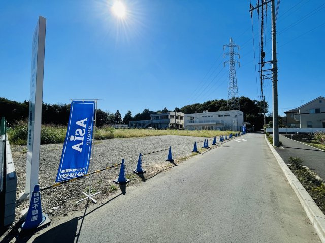 敷地面積６０坪　売地　川越市今福の前面道路含む現地写真|前面道路北西側4.0ｍ公道、16ｍ接道！お車の出し入れもラクラクです♪
現地（2022年10月）撮影　