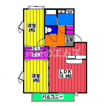 【間取り】 | ツインコート | ツインコートの間取り