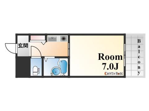 北野ハウスの間取り