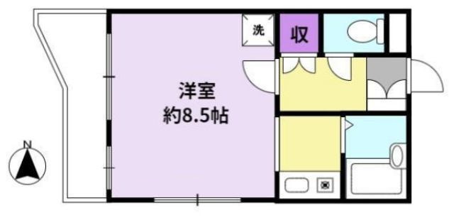 緒方ビルの間取り
