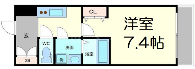 【間取り】 | グランドゥール九条