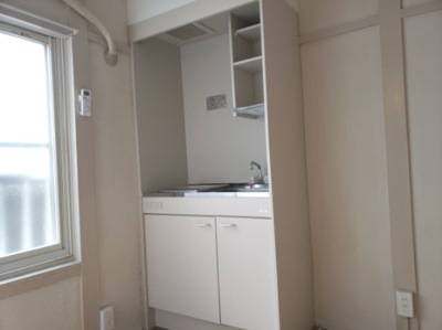 【洗面所】 | 第2太陽ハイツ | 鏡を付ければ洗面としても使用可能です