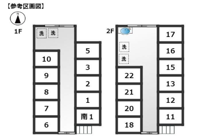 第2太陽ハイツの区画図|☆神戸市垂水区　第2太陽ハイツ☆
