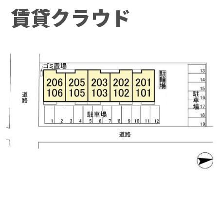 エアフォルクの区画図