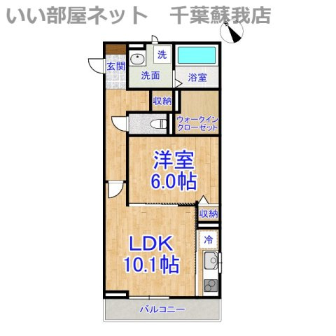 エスペランサAの間取り|ひと味違う？不動産屋のイメージを変えたい！『いい部屋ネット千葉蘇我店』へ是非お越しください♪