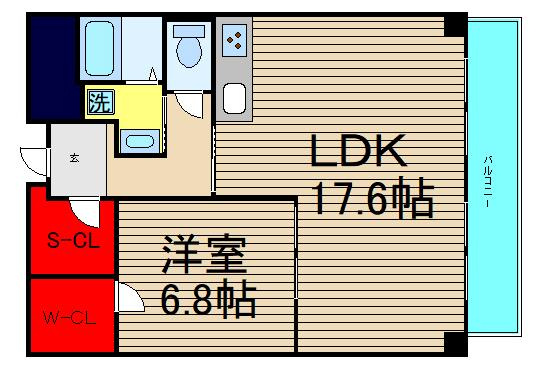 メゾンリエールの間取り