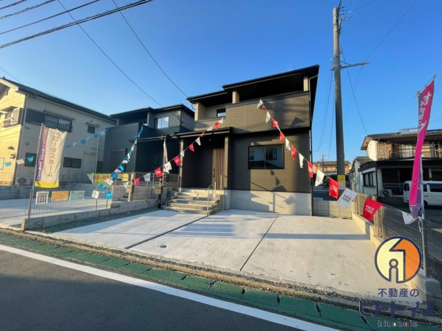 久留米市梅満町4期　の前面道路含む現地写真