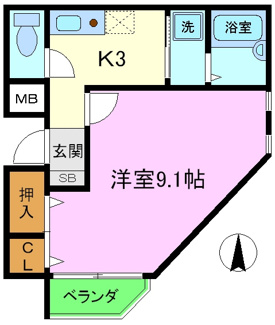 【間取り】 | プロムナードつるはせ
