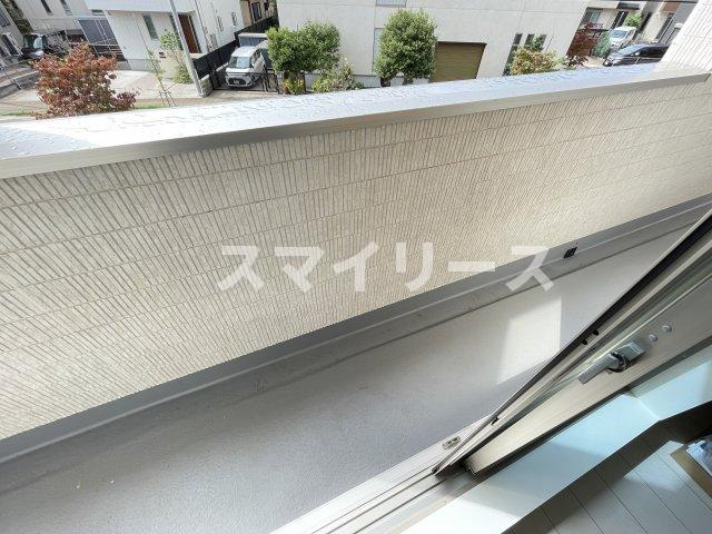 ラ・ブリーズ壱番館のバルコニー