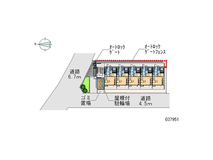 レオパレスフィオーレ石神井台のその他共用部分