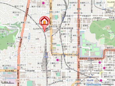 【地図】 | OVEST松山（オヴェスト）