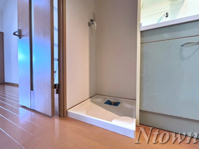 【設備】 | MTコーポ | 洗濯機置き場です