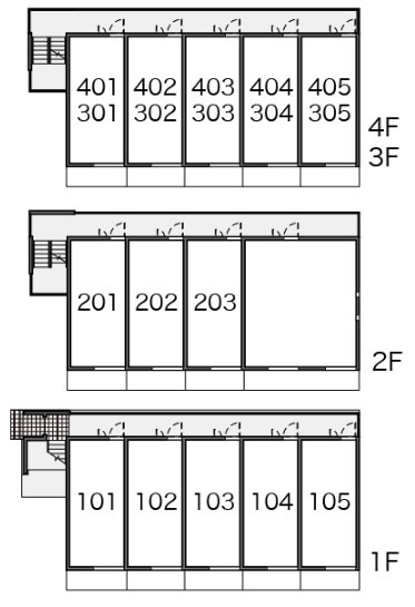 レオネクストルフェリ の区画図