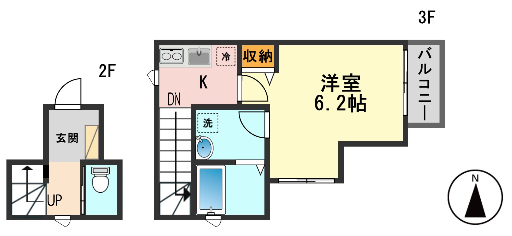 メゾンSKの間取り