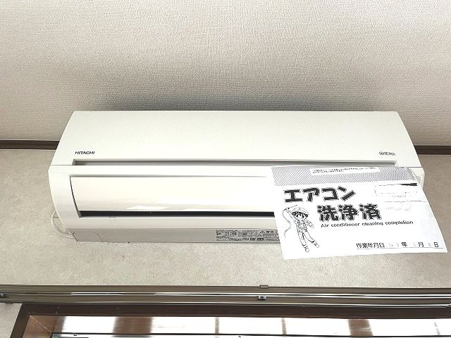 孕西町貸家の設備|エアコン
