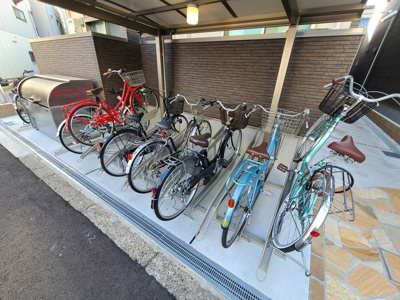 【その他共用部分】 | フジパレス下新庄駅東２番館 | 駐輪場です