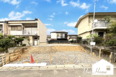 【外観】 | 伏見区醍醐下端山町　注文建築　建築条件なし　土地 | 《土地48.25坪》と広さに余裕のある敷地です（＾◇＾）《建築条件なしの土地》なので、お好きなハウスメーカーや工務店で【注文建築】をして頂けます。