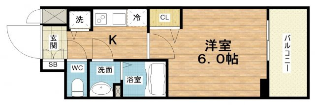 【間取り】 | プレサンス梅田東アルファ