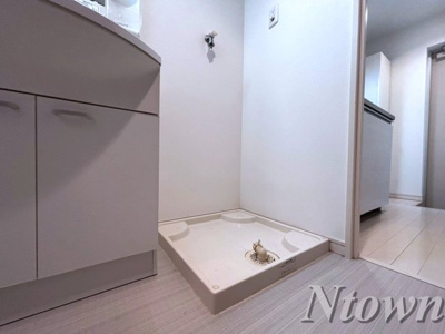 【設備】 | アルメリアⅡ | 洗濯機置き場です