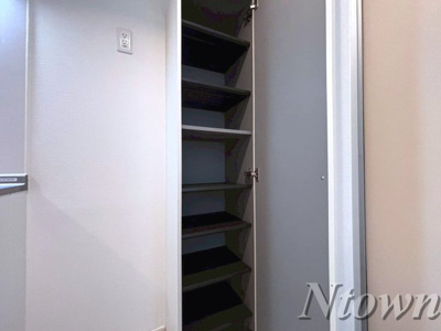 【収納】 | アルメリアⅡ | 専用の収納スペースです