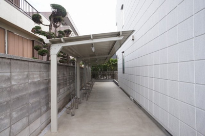 【その他共用部分】 | The Ark | 各戸1台利用できる自転車置場です