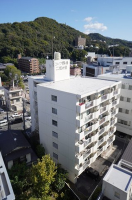 【外観】 | コープ野村二葉の里（リノベ中） | 現地（2022年10月26日10：00頃）撮影