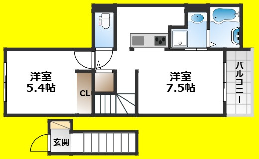 【間取り】 | ティエムメゾン