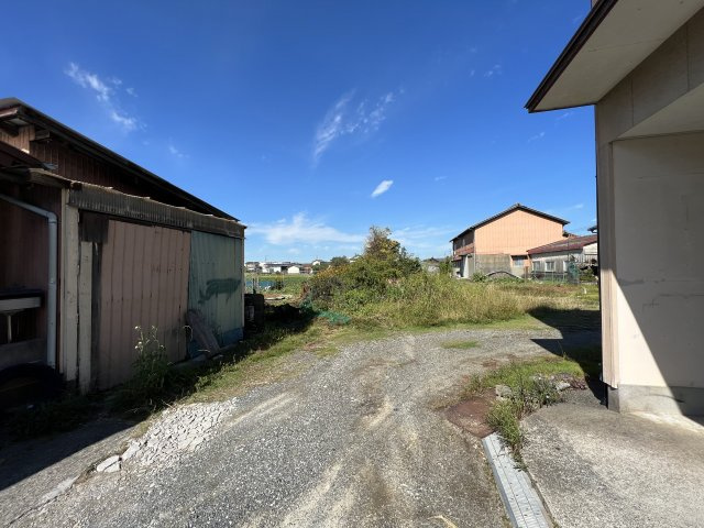 高島町土地の前面道路含む現地写真