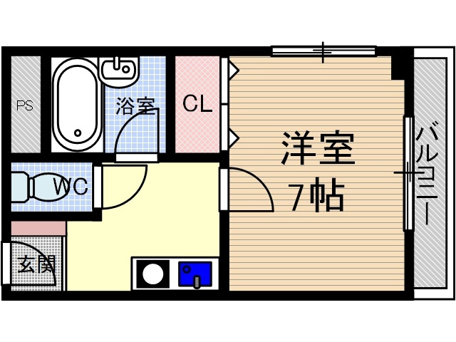 【間取り】 | 末広13番館