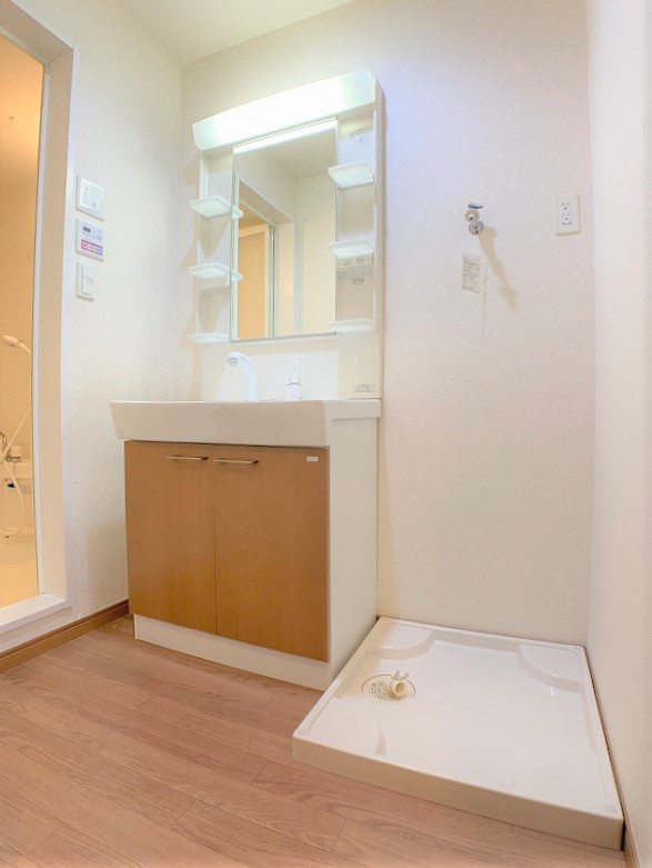 トラッドハウス愛宕の独立洗面台