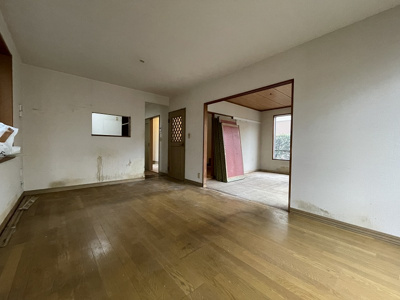 【展望】 | 織茂邸戸建B【SHM】 | お庭に繋がる広々LDK！リフォーム中！