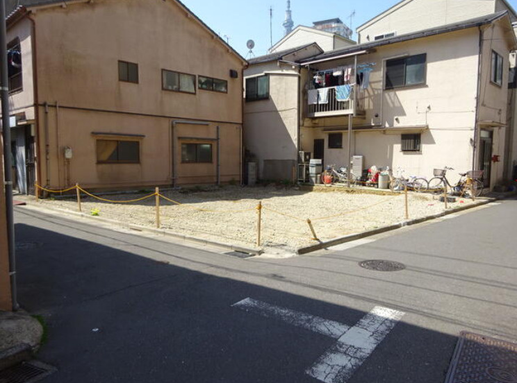 墨田区京島１丁目の売地の外観
