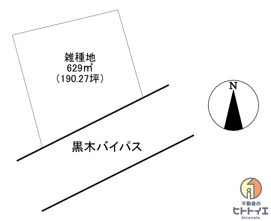 黒木アスタラ横貸地の間取り