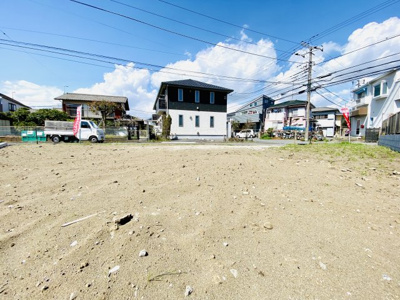 【前面道路含む現地写真】 | ♪敷地40坪！海と街が調和した茅ヶ崎海側エリア♪建築条件なし売地2区画／売主につき仲介手数料不要／茅ヶ崎市東海岸北4丁目 | 区画①：土地４０坪／４１５０万円