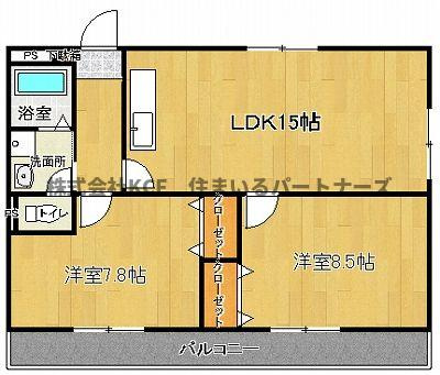 サンフィールドⅢの間取り