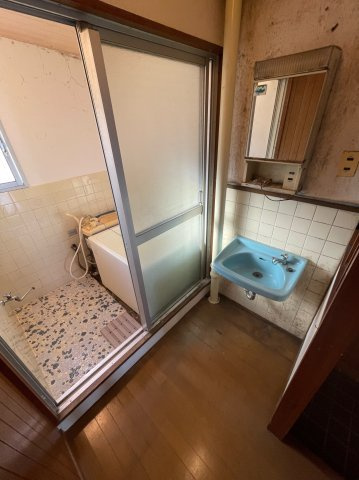 高木マンションの洗面所